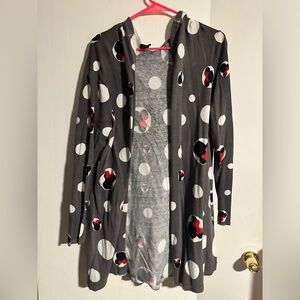 Torrid Disney Minnie Mouse Cardigan with Hood 2